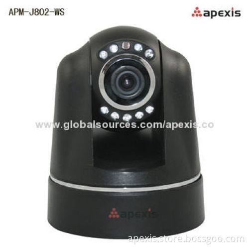 Mini Wireless Wi-Fi Smart Home IP Camera, Supports PTZ/DDNS Infrared Night Vision, PTZ Control